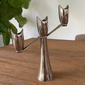 Vintage/Antique Grenadier from England Silver-Plated Candelabra